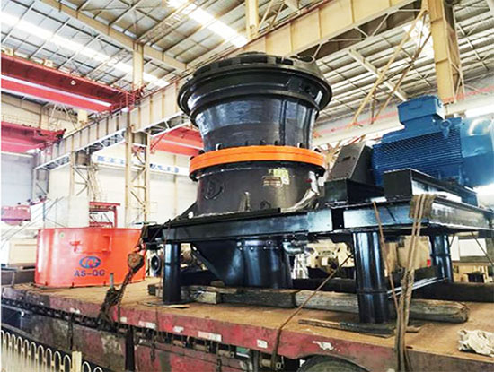 單缸圓錐破碎機發(fā)貨