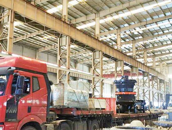 單缸圓錐破碎機裝貨待發(fā)